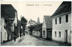 Ruhland. Fischerstraße