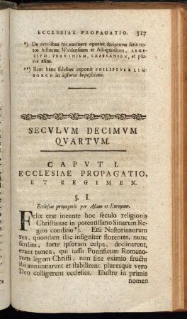 Seculum Decimum Quartum.