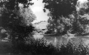 Panschwitz-Kuckau-Schweinerden. Blick zur ehem. Mühle