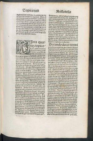 Circa quartum topicorum ...