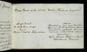 91r, Assum, Johann Heinrich