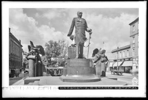 Dresden, Bismarck-Denkmal von Robert Diez