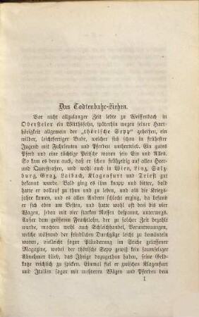 Johann Gabriel Seidl, seine Sagen und Geschichten aus Steiermark