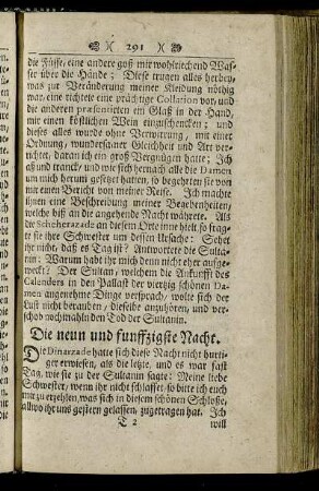 Die neun und funffzigste Nacht.