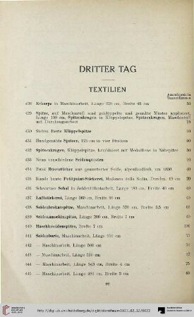 Textilien (Nr. 428-492)