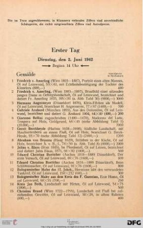 Gemälde (Nr. 1-214)