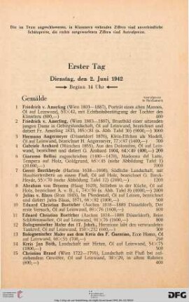 Gemälde (Nr. 1-214)