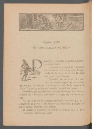 Capítulo XXIII - El maravilloso instinto