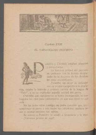 Capítulo XXIII - El maravilloso instinto