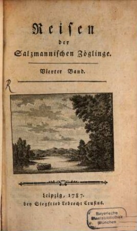Reisen der Salzmannischen Zöglinge, 4