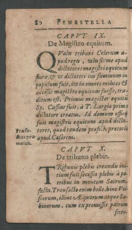Caput X. De tribuno plebis