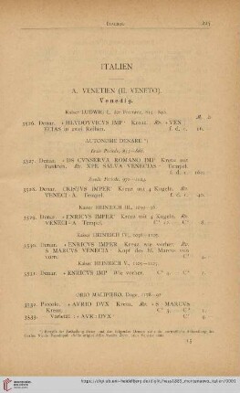 Italien (Nr. 3526-5229)