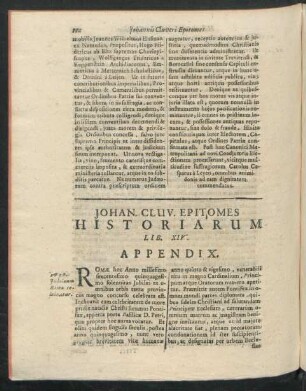 Lib. XIV. Appendix