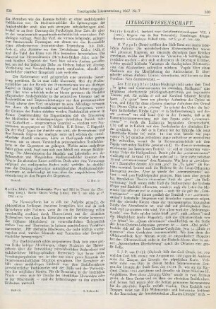 529 [Rezension] Das Kirchenjahr