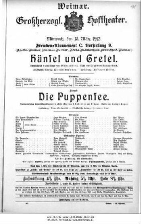Hänsel und Gretel