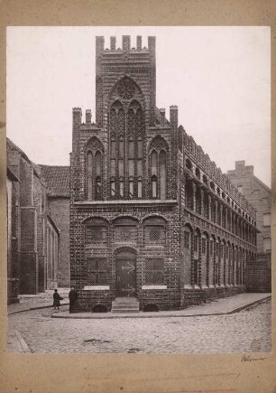 Alte Schule, Wismar: Fassade