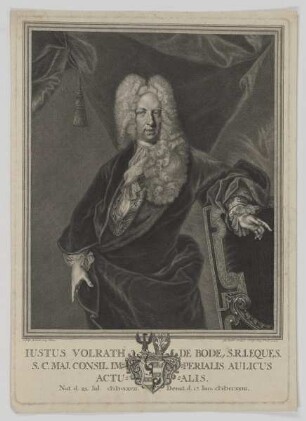 Bildnis des Iustus Volrath de Bode