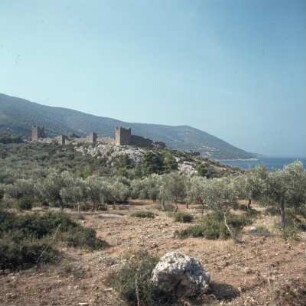 Porto Germenó, Aigósthena. Akropolis von Aigósthena. Megarische Grenzfestung, 4. und 3. Jh