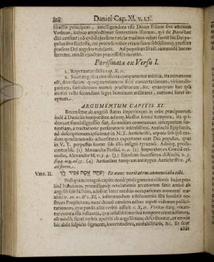 Porismata ex Versu I. - Porismata ex Versu XVI.