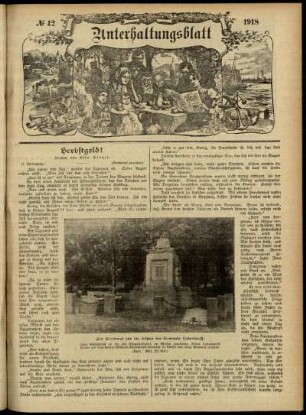 Ausgabe vom Sonntag, den 20. Oktober 1918.