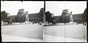 Paris, Place du Carrousel, Louvre