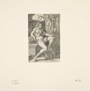 Prudencia, Blatt 4 der Folge "Tugenden"