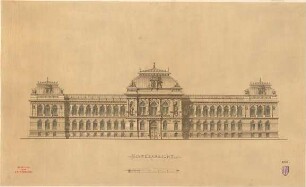 Hofmann, Theobald; Leipzig (Sachsen); Reichsgericht - Entwurf (Ansicht)