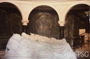 Potsdam, Park Sanssouci, Marlygarten, Schloss Marly, Kaiser-Friedrich-Mausoleum.