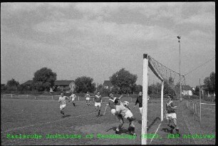Fußballmeisterschaft am Kernforschungszentrum Karlsruhe (KfK)