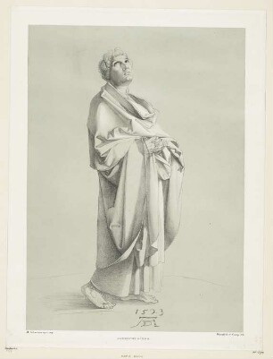 Heiliger Johannes betend