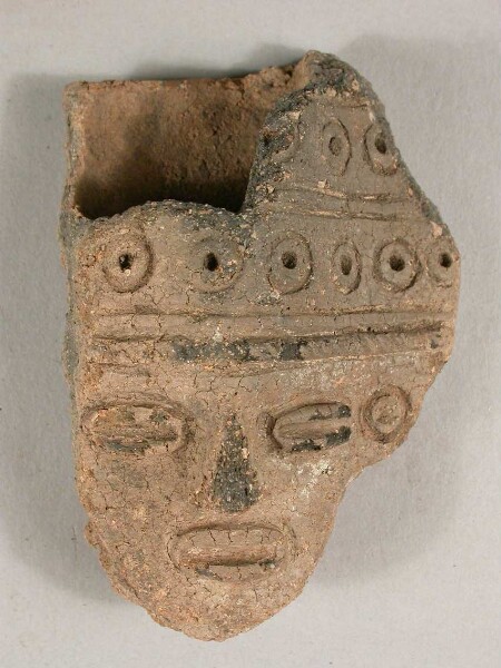 Head of a clay figure