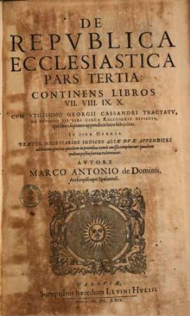 De republica ecclesiastica : libri X, 3