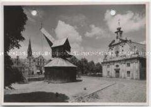 Lüneburg, Alter Kran und Kaufhaus