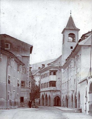 Fischer, Theodor; Hall / Tirol (Österreich); Postgebäude - Außenansicht
