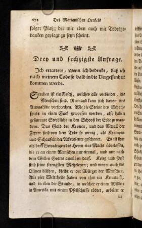 672-683, Drey und sechzigste Anfrage