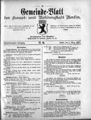 1907,9: No. 9, 3. März 1907