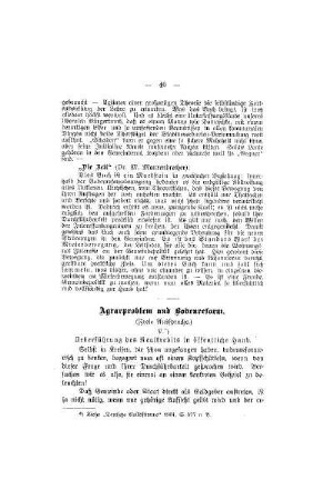 Agrarproblem und Bodenreform : (Forsetzung)