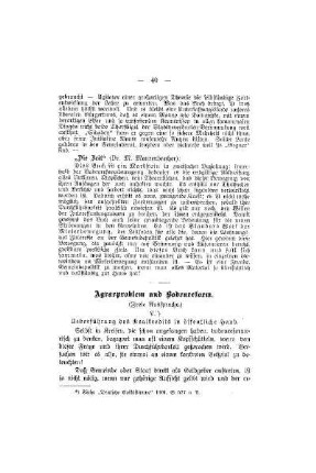 Agrarproblem und Bodenreform : (Forsetzung)