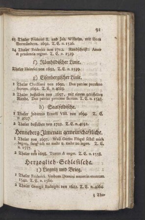 Henneberg-Ilmenau gemeinschaftliche.