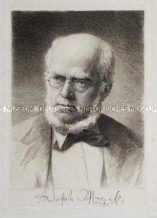 Adolf Menzel im Alter von 73 Jahren