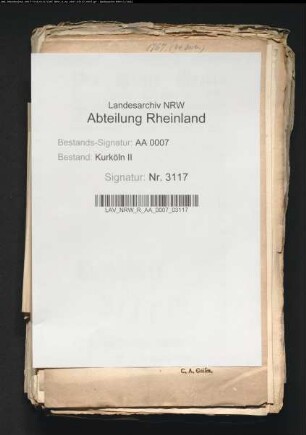 Gedruckte kurkölnische Edikte und Verordnungen