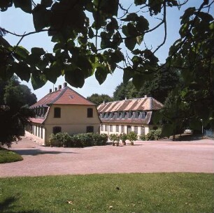 Staatspark Fürstenlager (Fürstenlager Auerbach). Prinzenbau und Damenbau