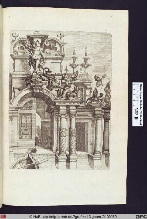 Portal mit Neptun.