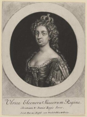 Bildnis der Ulrica Eleonora Suecorum Regina