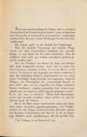 Ueber den Satz: Quae ad agendum sunt temporalia, ad excipiendum sunt perpetua