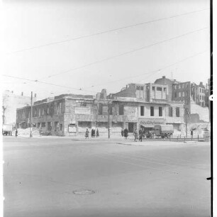 Negativ: Ruine, Kleiststraße 22, 1951