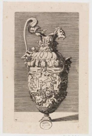 Vase mit Helios auf dem Sonnenwagen