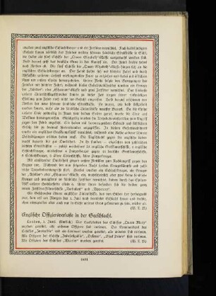 Englische Offiziersverluste in der Seeschlacht.