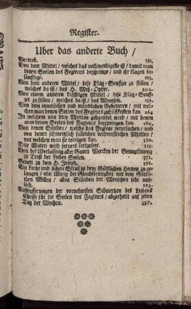 Uber das anderte Buch/