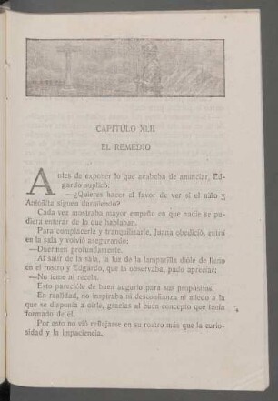 Capítulo XLII - El remedio